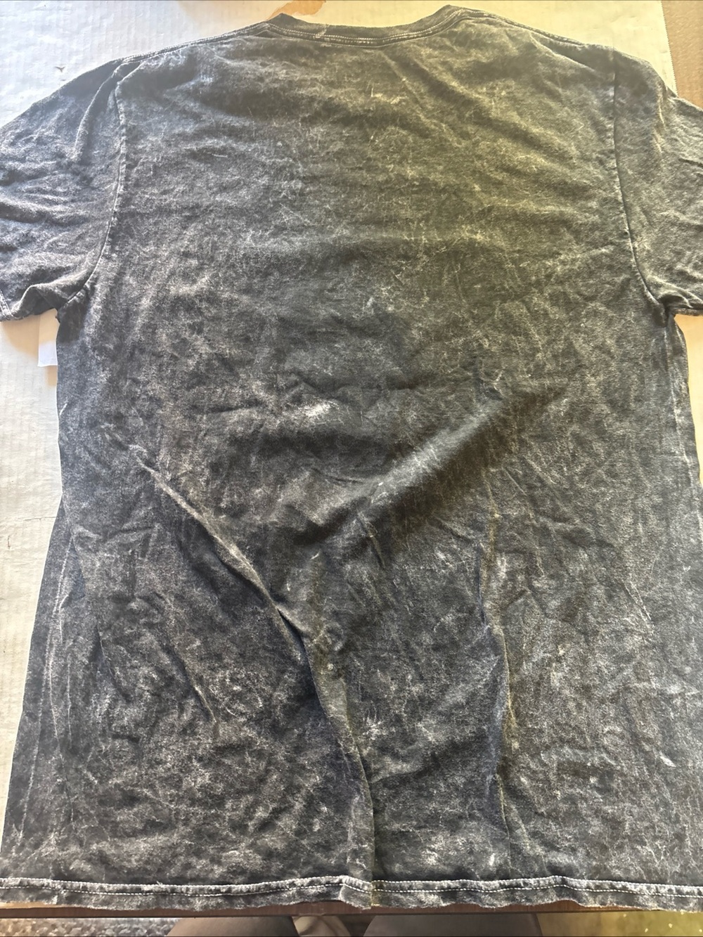 UNIVERSAL STUDIOS NWT Jurassic Park Graphic Tee - Black Tie Dye Stone - Picture 6 of 6